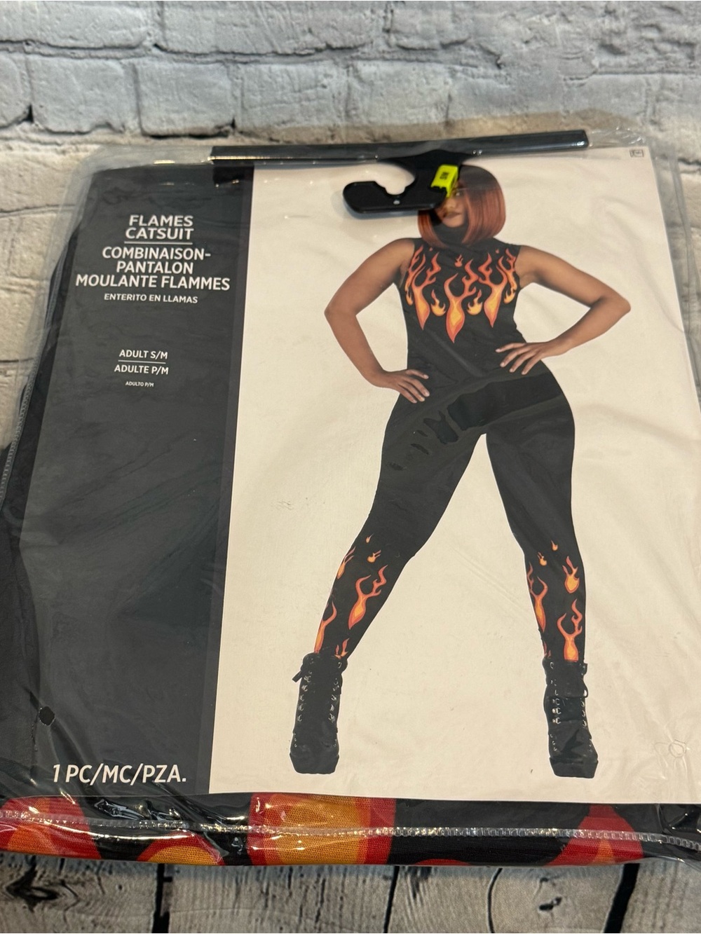 Amscan Flames Catsuit Women’s Halloween Costume